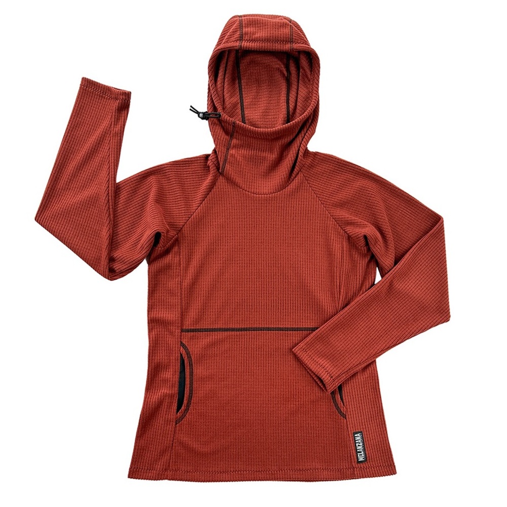 Melanzana NEW Women’s Burnt Orange Fleece Pullover Size: M